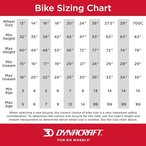 Dynacraft Silver Canyon 26" Mountain Bike Silver Canyon Black