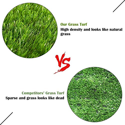 Moxie Direct Artificial Grass Turf Lawn 12ft x 45ft Green