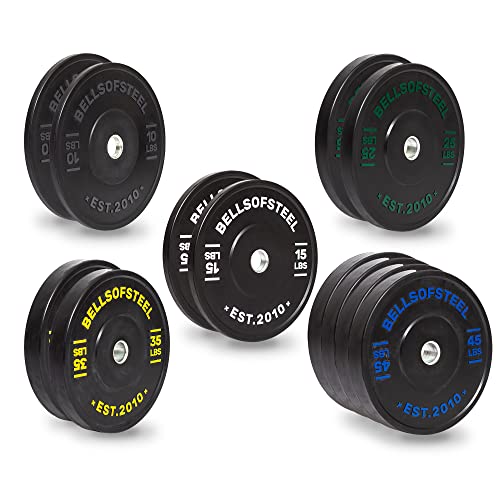 Bells of Steel Dead Bounce Conflict Bumper Plates - Commercial & Home Gym - Olympic Weight Set