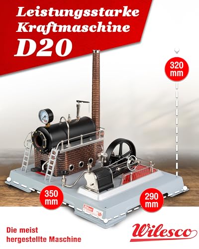 Wilesco D20 Steam Engine Model