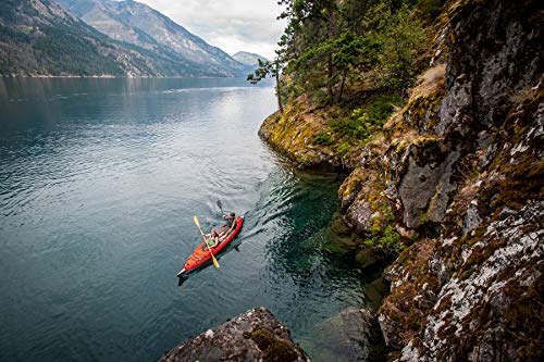 ADVANCED ELEMENTS AE1007-R-P AdvancedFrame Convertible Inflatable Kayak Red
