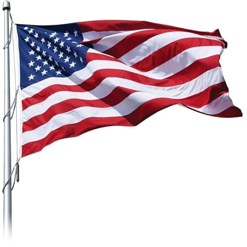 CommerceSigns US Poly-Max U.S. Flag for Outdoors 25'H x 40'W