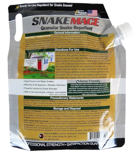 Nature's MACE Snake Repellent Granules 125 lbs Red