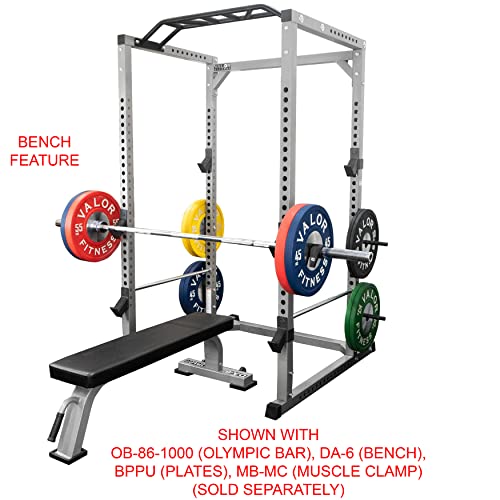 Valor Fitness Heavy Duty Power Cage with Multi-Grip Chin-Up Bar BD-41