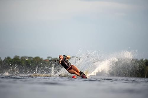 HO Carbon Omega Max Womens Slalom Waterski 67 with Animal/RTP Bindings