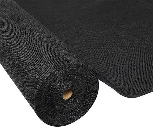 Generic VBS Black Shade Cloth 80% Privacy Screen 26' x 175'
