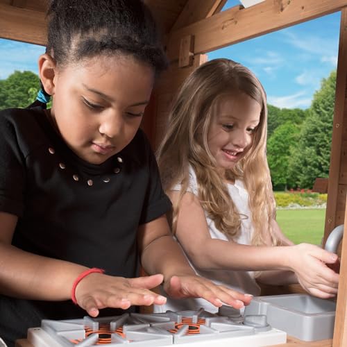 Backyard Discovery Scenic Heights Cedar Playhouse Light Brown
