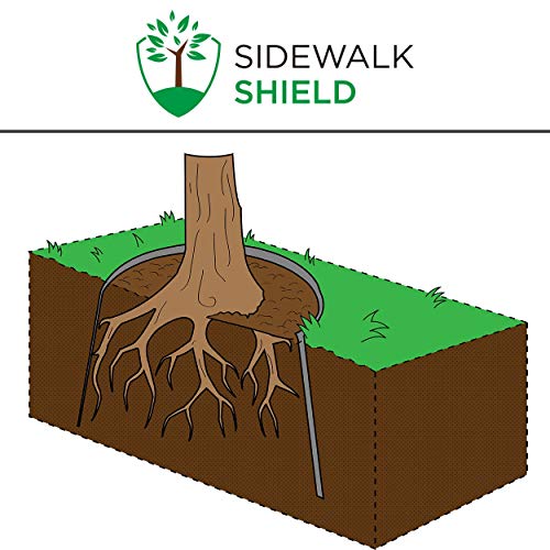 Sidewalk Shield Tree Root Barrier Standard Duty 30 Inch Depth 100 Feet
