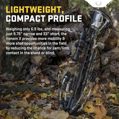 TenPoint Venom X Vektra 390 FPS ACUslide Bow with Pro-View 400 Scope & Arrows Vektra