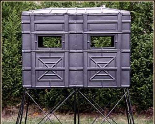 Hughes HP-67001 Hunting Box Blind & HP-67058 Adjustable Tower 5'-8'