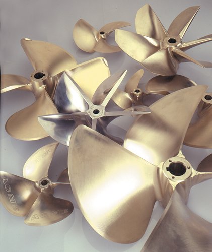 Acme 4-Blade Cup Propeller 12.5 X 15.5 RH 1" Bore 0.105