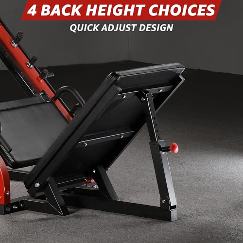 NANAUE Commercial Leg Press Machine Black