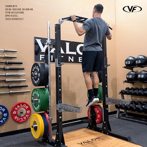 Valor Fitness Half Rack Squat Machine Black