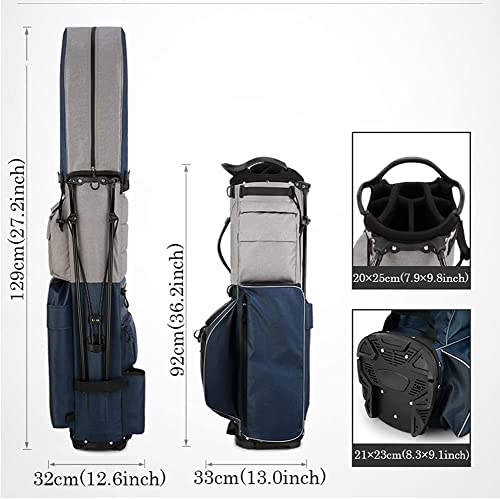 OEIPSMK Lightweight Sunday Golf Bag with Strap and Stand B