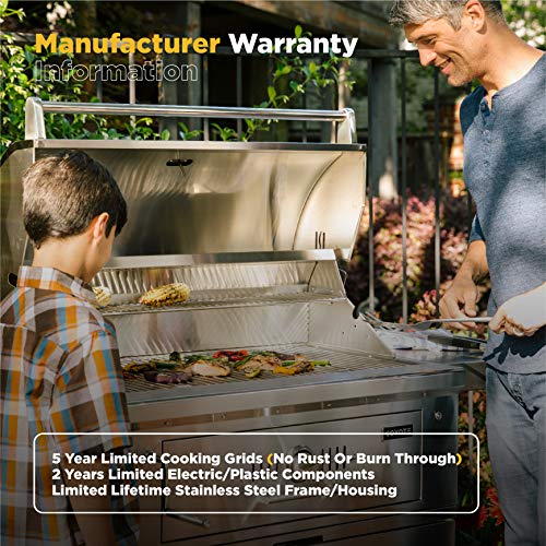 COYOTE OUTDOOR LIVING 36-Inch Built-in Charcoal Grill C1CH36 Stainless Steel