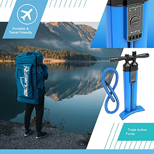 Bluefin SUP 14′ Sprint Carbon Stand Up Paddle Board Kit Blue