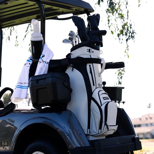 SuperStroke Golf Bag Hybrid for Men & Women, Easy to Carry, Light Weight & Durable, Black