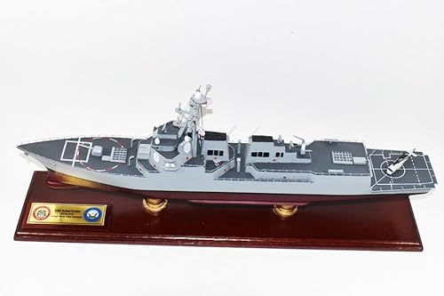 Squadron Nostalgia LLC USS Rafael Peralta DDG-115 24-Inch Mahogany Model