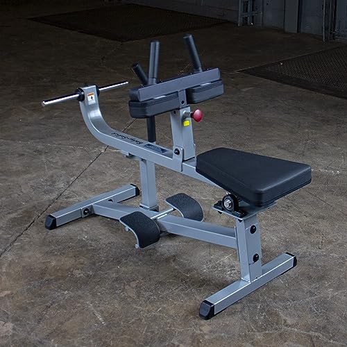 Body-Solid Seated Calf Raise Exercise Machine Silver