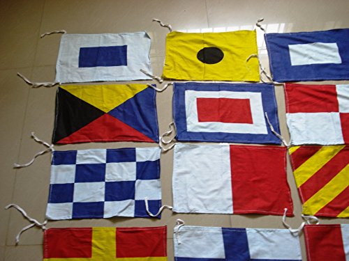 Eder Flag Signal Code Set Size 3 SolarMax Nylon with Ash Toggles