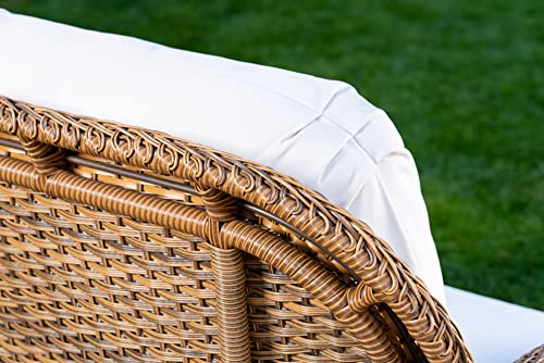 Tortuga Outdoor Sea Pines Patio Loveseat Mojave