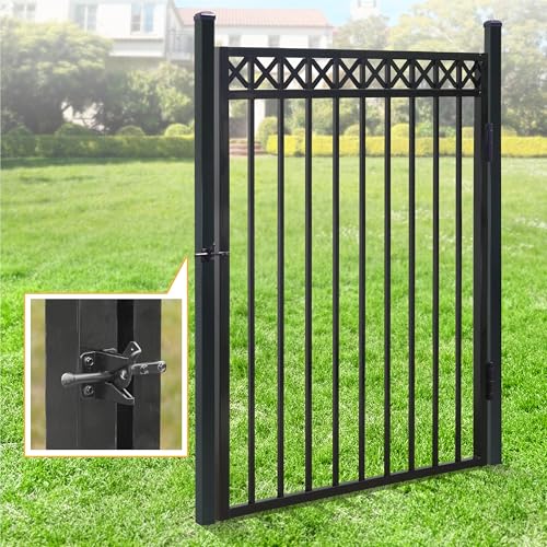 Fencer Wire 76FT Heavy Duty Flat Top Fence Barrier Kit Black