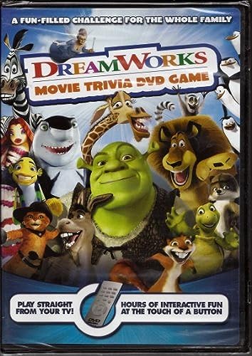 DreamWorks Movie Trivia DVD Game
