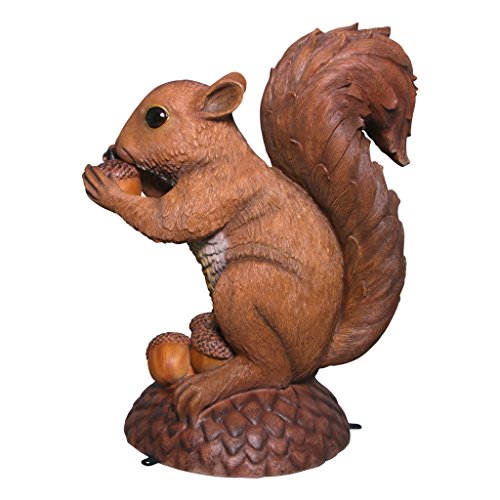 Design Toscano Wirral The Enormous Squirrel Statue Full Color