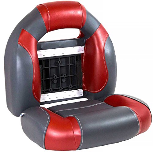 DeckMate 68" Bass Boat Seats Tan w/ Black Accent
