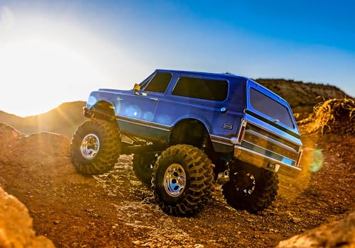 Traxxas TRX-4 1972 Chevy K5 Blazer 1/10 4WD Crawler Blue