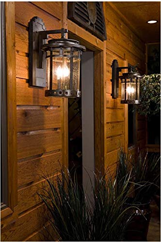 Maxim Santa Barbara VX Three Light Outdoor Wall Mount Vivex Sienna
