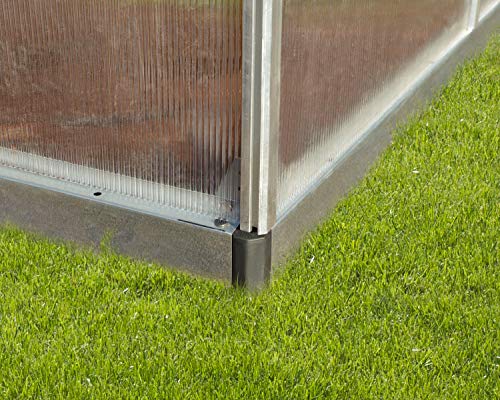 Palram Canopia Bella 8' x 20' Greenhouse Silver
