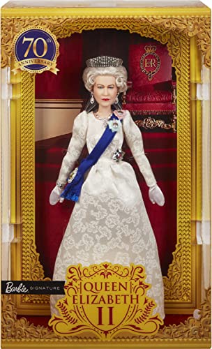 Barbie Signature Queen Elizabeth II Platinum Jubilee Doll Multicolor
