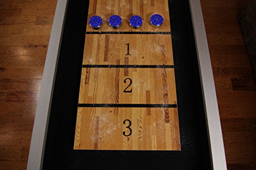 Atomic Platinum Shuffleboard Table Platinum 9' Table