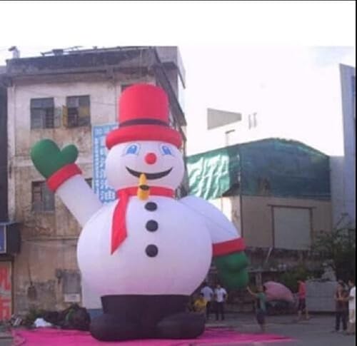 MAFLEN 26" Inflatable Snowman Christmas Holiday Decoration with Blower