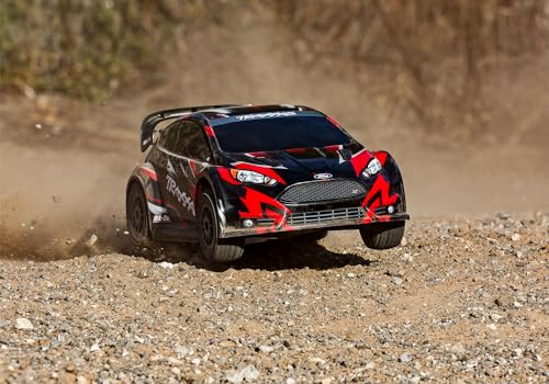Traxxas Ford Fiesta ST Rally 1/10 Scale 4X4 Rally Car Red