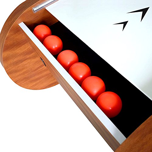Hathaway Boardwalk 8-ft Arcade Ball Table Oak with LED Lighting