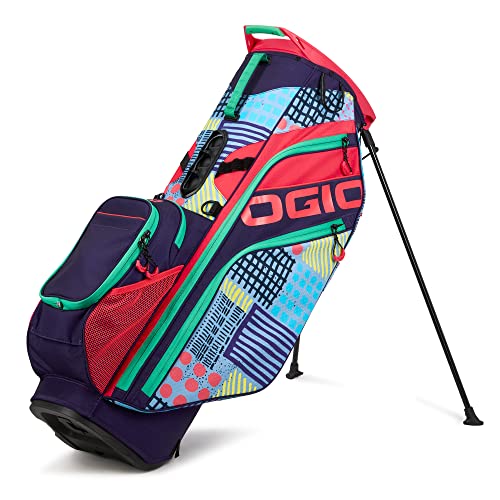 OGIO 2023 WOODE Hybrid Stand Bag Wood Block