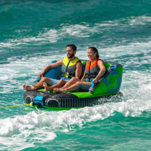 ZUP ZUP Zoom Two 2 Person Towable Tube Lime/Black