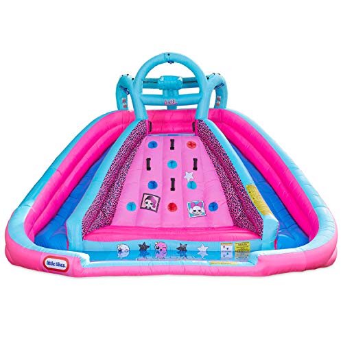 Little Tikes L.O.L. Surprise Inflatable River Race Water Slide with Blower Multicolored