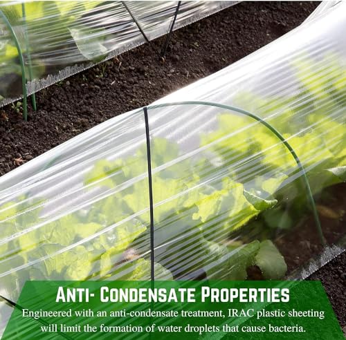 Farm Plastic Supply Clear Coolmax Greenhouse Plastic Sheeting 6 Mil 40' x 100'