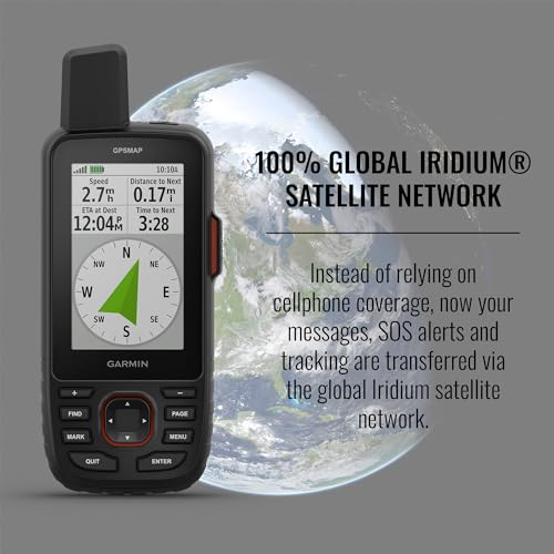 Garmin GPSMAP 67i Rugged Hiking GPS Black