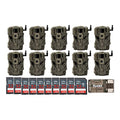 Stealth Cam Fusion X 26MP Trail Camera Verizon Bundle with 32GB Memory Card and USB Card Reader