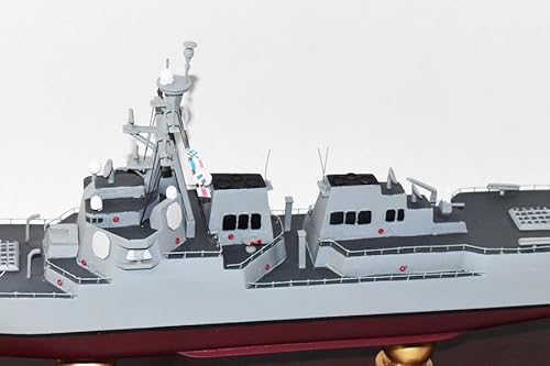 Squadron Nostalgia LLC USS Thomas Hudner (DDG-116) Mahogany Model 24-Inch