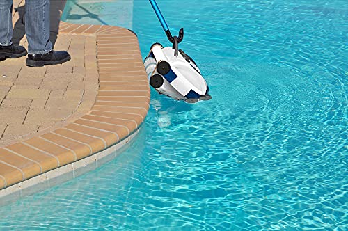 POOL BLASTER CX-1 Cordless Robotic Pool Cleaner White