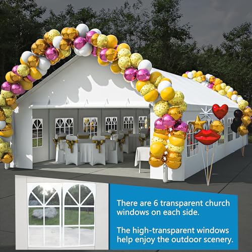 Thanaddo Heavy Duty Party Tent 20x40ft White