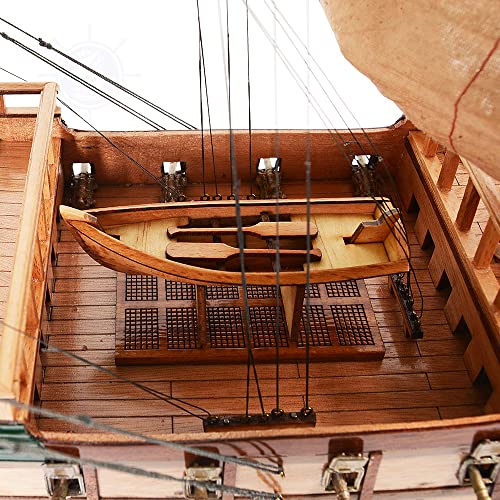 Old Modern Handicrafts Friesland Tall Ship Model Red