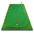 YUNIC Golf Putting Green Premium Nylon Golf Training Mat Green