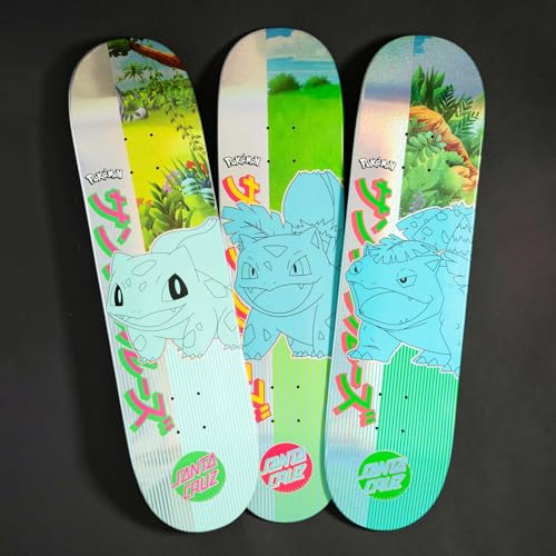 SANTA CRUZ Pokémon Blind Bag Decks 8.0in x 31.6in Random