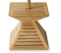 TeakFurnitureOutlet A-Grade Teak Umbrella Stand/Base/Cover